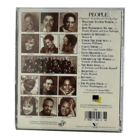 People: A Musical Celebration of Diversity OST (CD, 1995) - LN - Picture 4 of 4